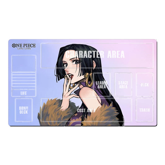 Boa Hancock One Piece Table Playmat OPCG TCG CCG Mouse Pad Trading Card Game Mat