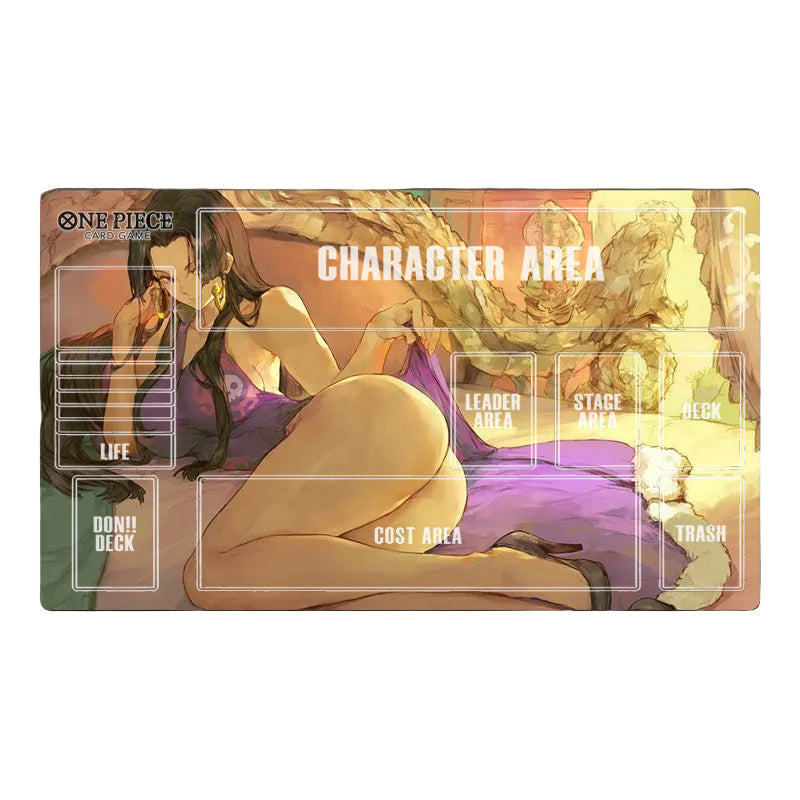 Boa Hancock One Piece Table Playmat OPCG TCG CCG Gaming Pad Trading Card Game Mat