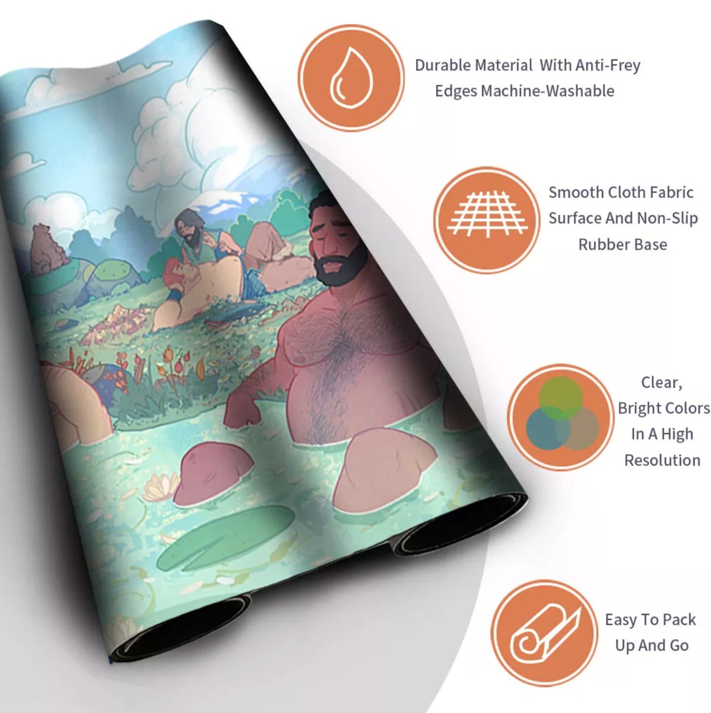 Bearscape - Magic The Gathering MTG Playmat TCG CCG MTG Playmat