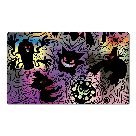 Ghost Board Game Pokemon Table Playmat PTCG TCG CCG Mat Play Pad Mousepad
