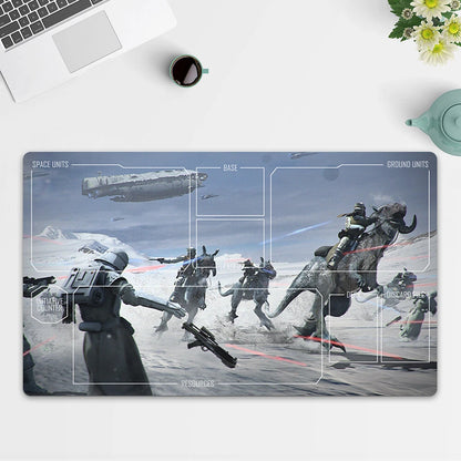 Playmat Battlefront TCG Starwars : Unlimited Trading Card Game Play Mat Free Bag