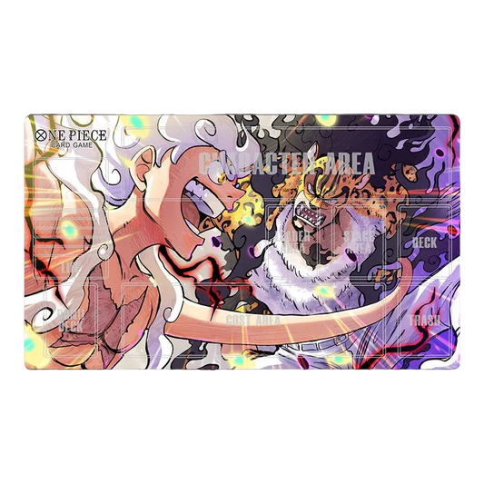 Luffy Gear 5 Kaidou One Piece Table Playmat OPCG TCG CCG Pad Trading Card Game Mat