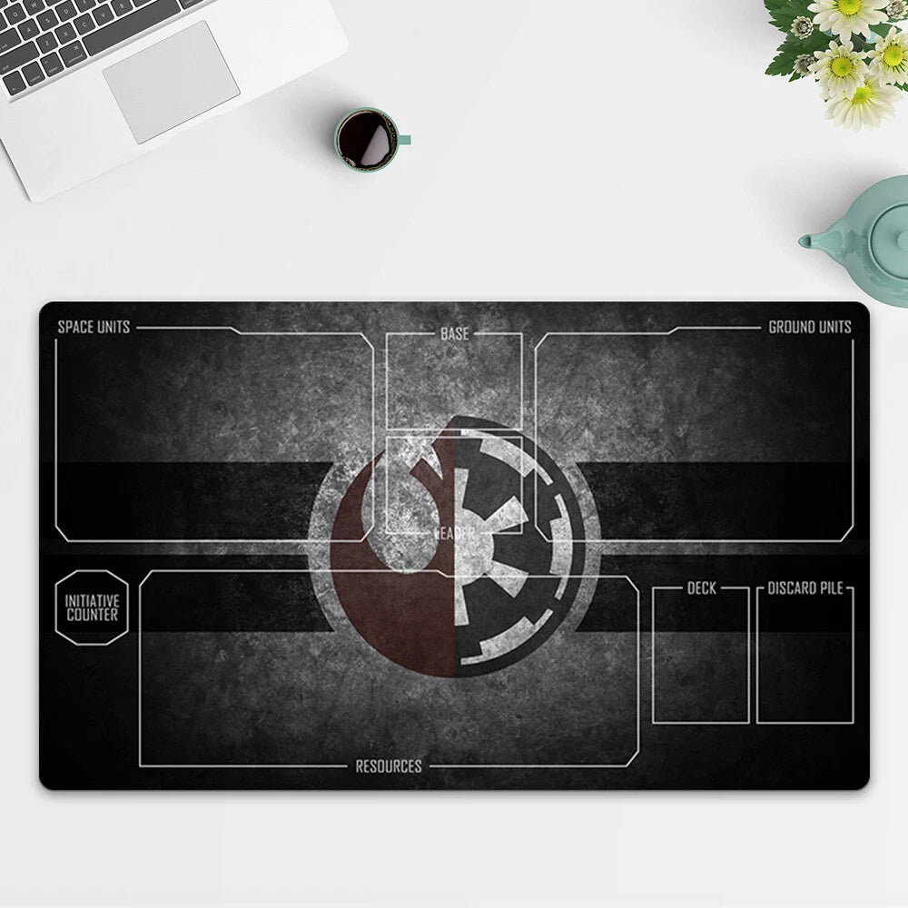 Playmat Divided Allegiance TCG Starwars : Unlimited Trading Card Game Free Bag