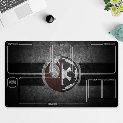 Playmat Divided Allegiance TCG Starwars : Unlimited Trading Card Game Free Bag