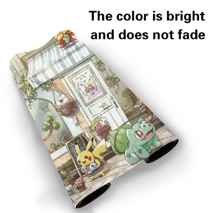 Grassy Gardening Board Game Pokemon Playmat Card Play Mat TCG CCG Pad Mousepad