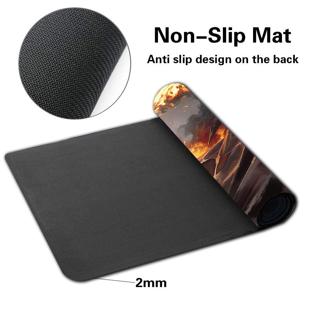 Drakuseth, Maw of Flames - Board Game MTG Playmat Mousepad Playmat of TCG CCG