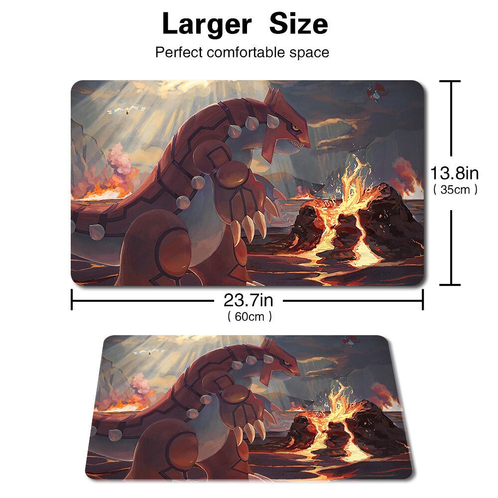 093553 - Board Game Pokemon Groudon Playmat Games Mousepad Play Mat of TCG