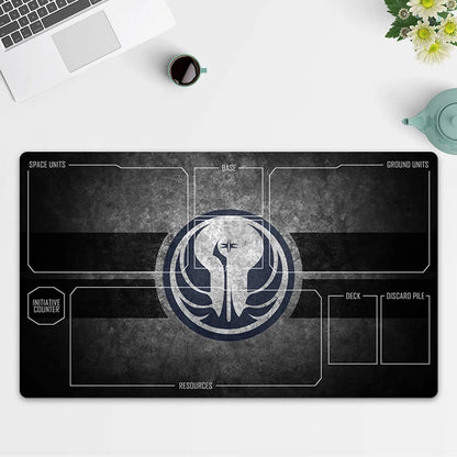 Playmat Old Republic Symbol TCG Starwars : Unlimited Trading Card Game Free Bag
