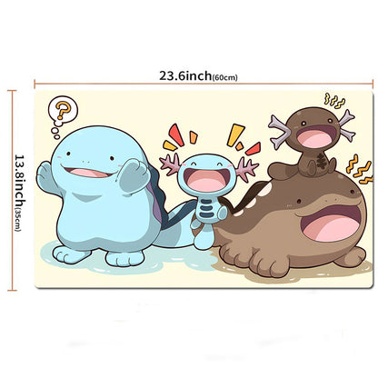 Wooper Lodsire Board Game Pokemon Table Playmat Card Mat TCG CCG Pad Mousepad