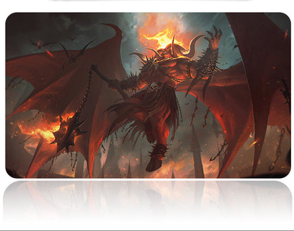 Dragon-themed product with a stylus on a reflective surface