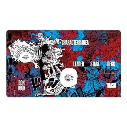 One Piece Marco Table Playmat CCG OPCG Gaming Play Mat Trading Card Game Mousepad Deskmat