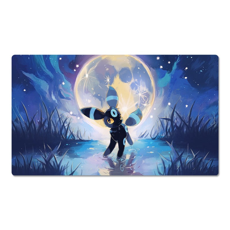 Umbreon Board Pokemon Table Playmat TCG CCG Play Pad Card Game Mat Mousepad