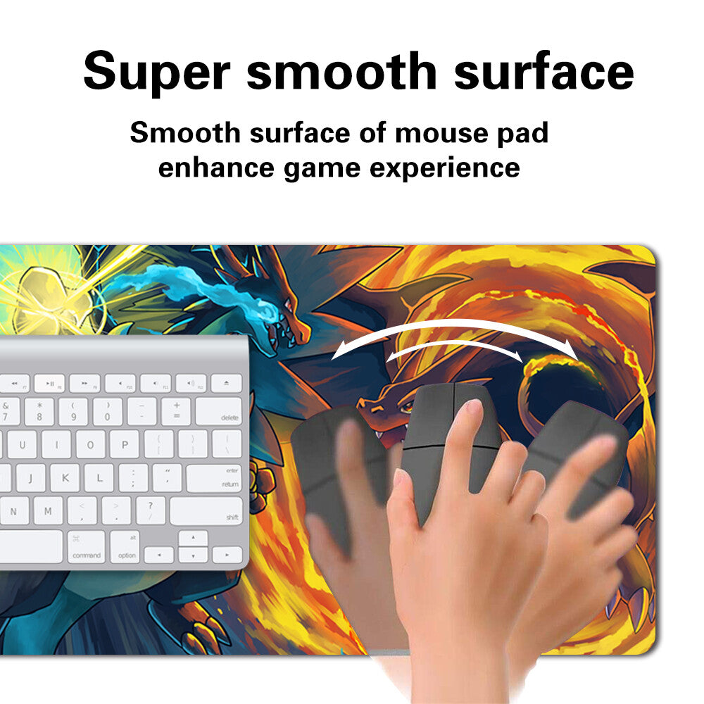 Board Game Pokemon Mega Charizard Playmat Games Mousepad Play Mat of TCG-4lkg6p