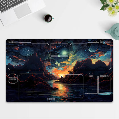 Playmat Landscape TCG Starwars : Unlimited Trading Card Game Mat Free Bag