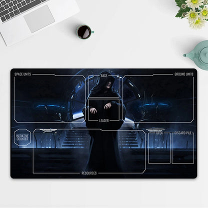 Playmat Emperor Palpatine TCG Starwars : Unlimited Trading Card Game Mat FreeBag