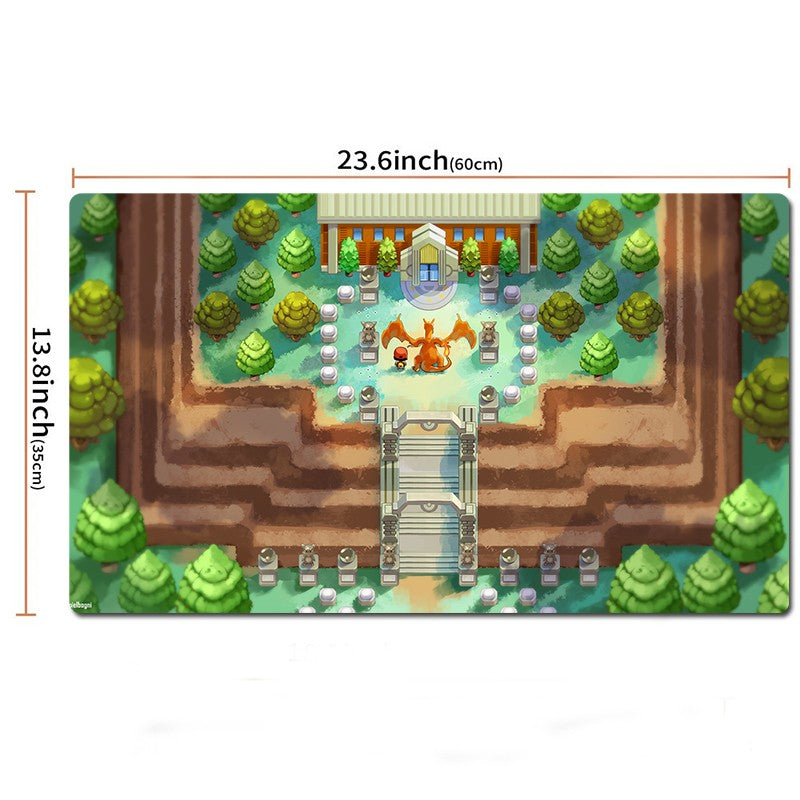 Charizard Board Game Pokemon Playmat Card Games Mat TCG CCG Play Pad Mousepad