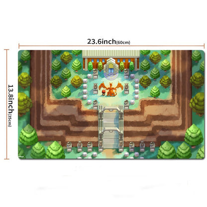 Charizard Board Game Pokemon Playmat Card Games Mat TCG CCG Play Pad Mousepad