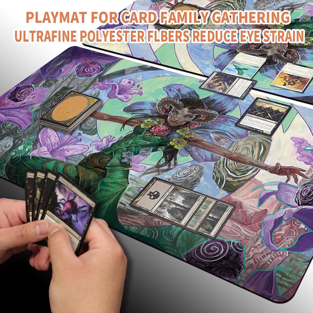 MORNSONG ARIA - MTG Playmat | TCG CCG Card Game Mat | Non-Slip Base