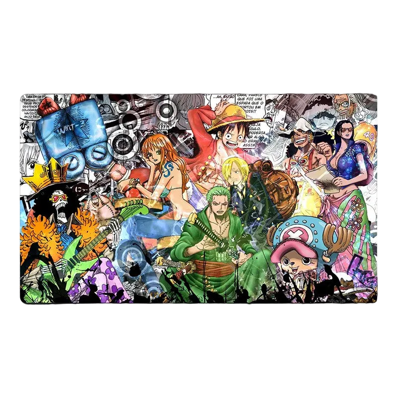 Luffy Nami Roronoa Zoro One Piece Table Playmat OPCG TCG CCG Pad Trading Card Game Mat