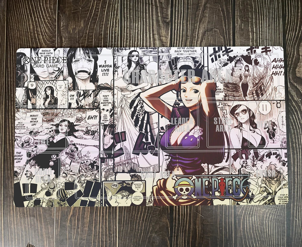 One Piece Nico Robin OPCG TCG Playing Mat Trading Card Game CCG Playmat Mousepad Deskmat