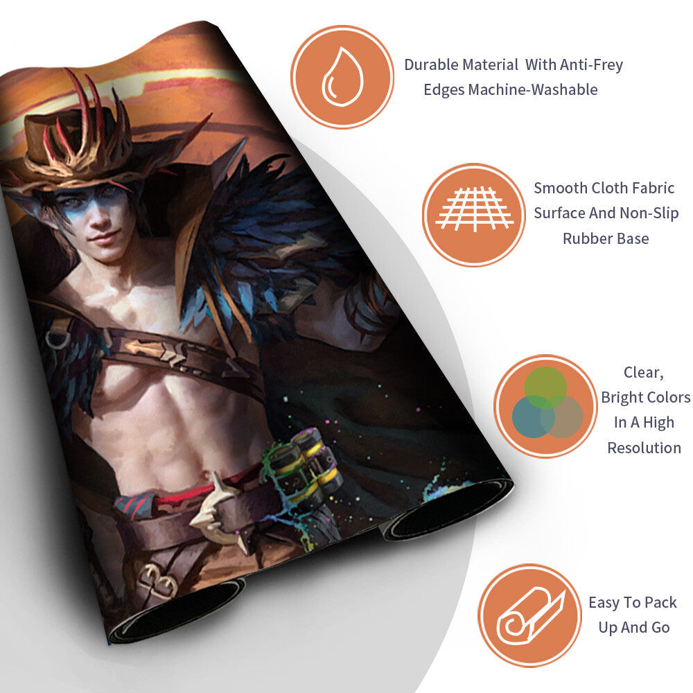 OKO, THE RINGLEADER - Magic The Gathering MTG Playmat TCG CCG MTG Playmat Stitched Edge