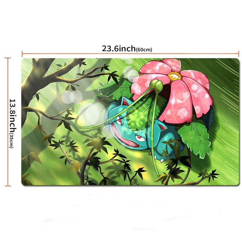 Venusaur Board Game Pokemon Table Playmat TCG CCG Mat Gaming Play Pad Mousepad
