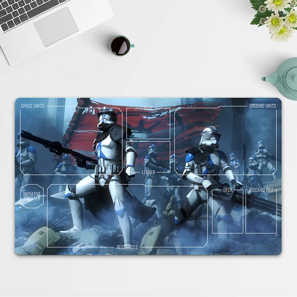 Playmat Stormtrooper TCG Starwars : Unlimited Trading Card Game Play Mat FreeBag
