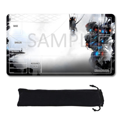 Gundam Playmat Suitable for GCG , includes Storage Bag,24 x 14 inches (GD5101425)
