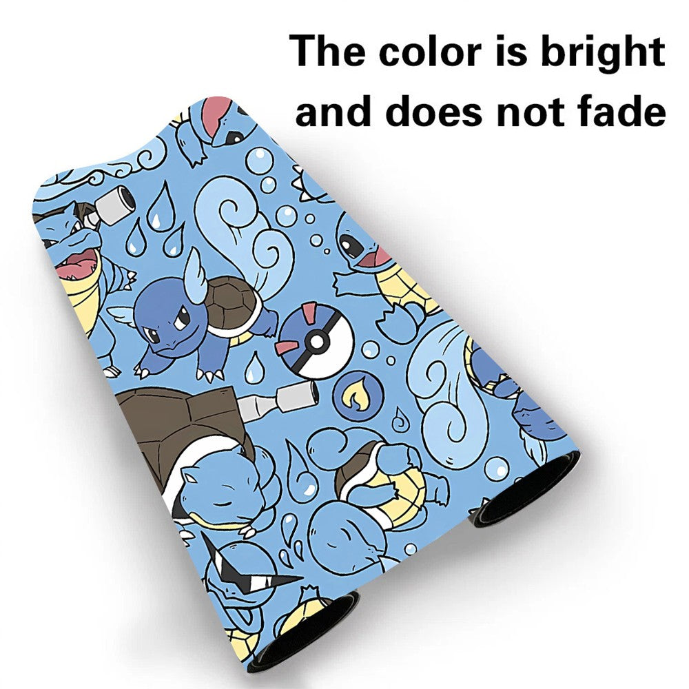 Squirtle Blastoise Wartortle Pokemon Playmat TCG CCG Mat Gaming Pad Mousepad