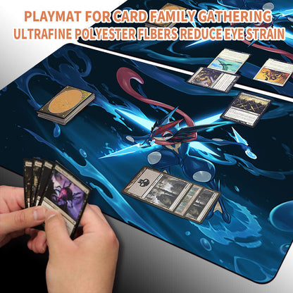 New Pokemon Greninja Playmat Stitched Edge | Pokemon TCG Playmat Stitched Edge | 1030536