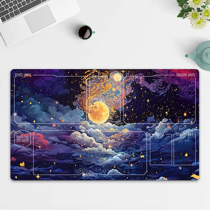 Playmat Starry Sky TCG Starwars : Unlimited Trading Card Game Play Mat Free Bag