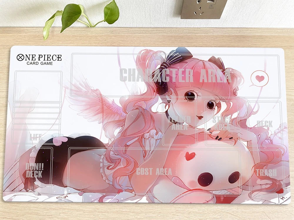 One Piece OPCG TCG CCG Table Mouse Pad Perona Playmat Trading Card Game Desk Mat