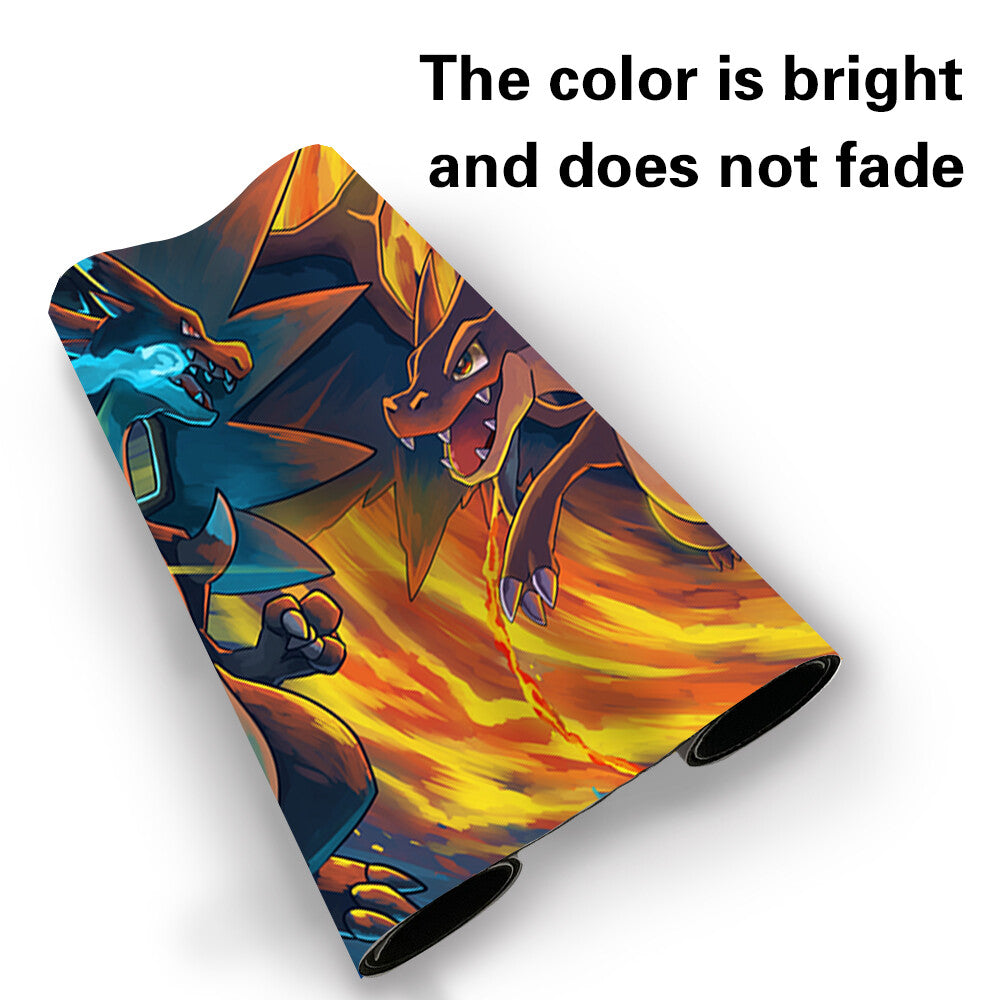 Board Game Pokemon Mega Charizard Playmat Games Mousepad Play Mat of TCG-4lkg6p