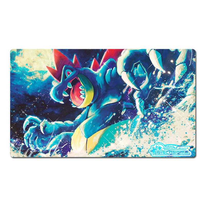 Feraligatr Board Game Pokemon Table Playmat Card Play Mat TCG CCG Pad Mousepad