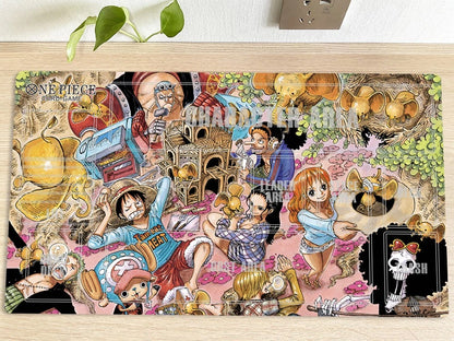 Monkey D. Luffy One Piece Girl Duel Playmat OPCG TCG CCG Trading Card Game DeskMat Mousepad