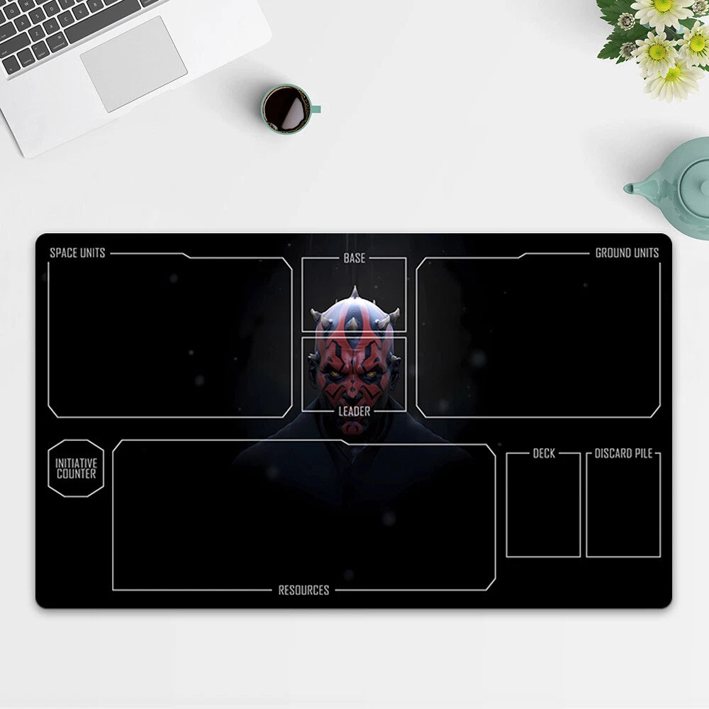 Playmat Darth Maul TCG Starwars : Unlimited Trading Card Game Play Mat Free Bag