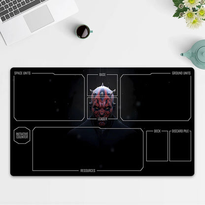 Playmat Darth Maul TCG Starwars : Unlimited Trading Card Game Play Mat Free Bag