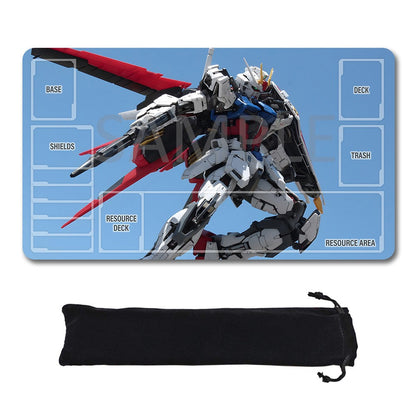 Gundam Playmat Suitable for GCG , includes Storage Bag,24 x 14 inches (GD5101420)