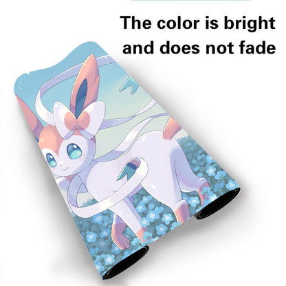 Sylveon Pokemon Table Playmat PTCG TCG CCG Play Pad Trading Card Game Mat