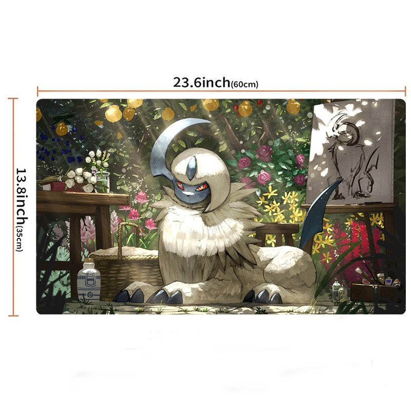 Absol Board Game Pokemon Table Playmat PTCG TCG CCG Pad Trading Card Games Mat