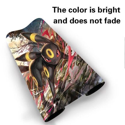 Umbreon Board Pokemon Playmat TCG CCG Play Pad Trading Card Game Mat Mousepad