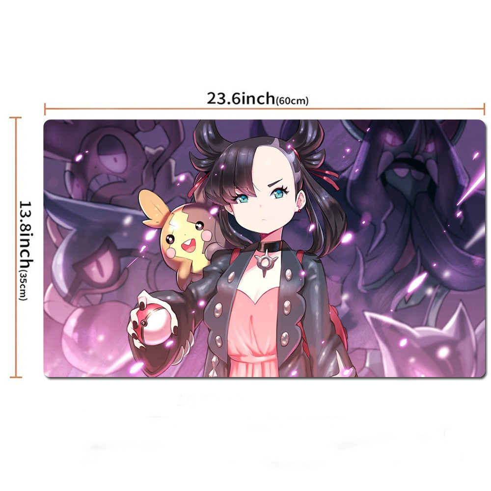Marnie Morpeko Board Pokemon Playmat PTCG TCG CCG Pad Trading Card Games Mat