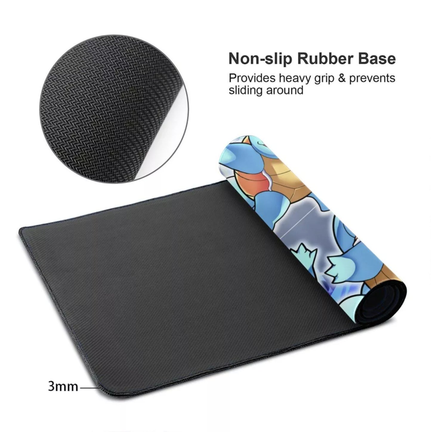 Squirtle - Board Card Game Pokemon Playmat Game Mousepad Play Mat of TCG 225772