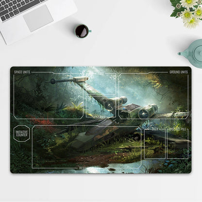 Playmat X Wing TCG Starwars : Unlimited Trading Card Game Play Mat Free Bag