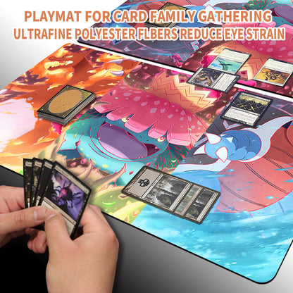 New Pokemon Playmat Stitched Edge | Pokemon Playmat Stitched Edge With Zones | 726432