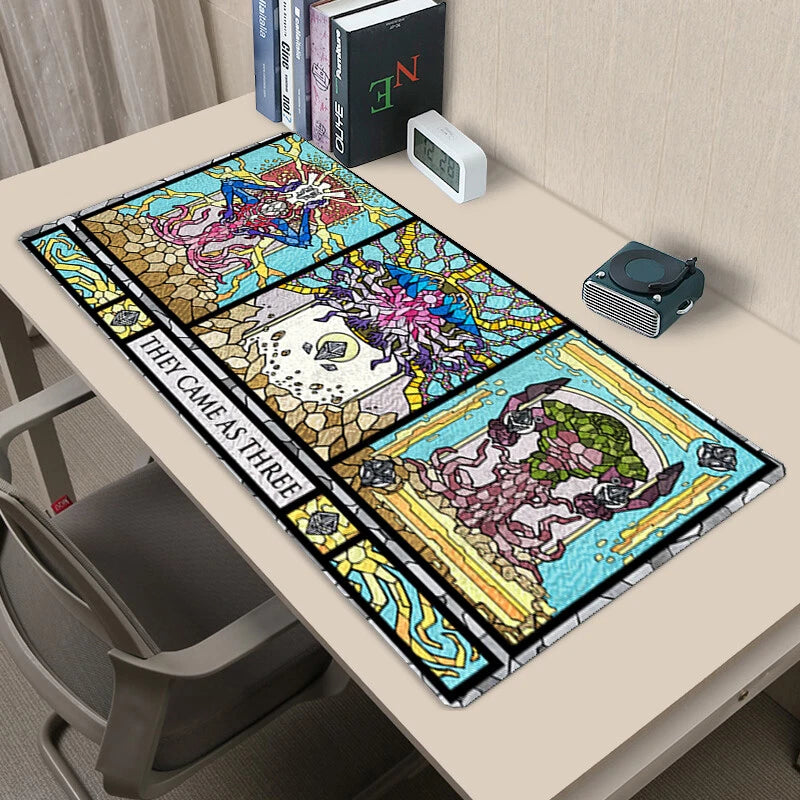 Eldrazi Emrakul Kozilek Stained Glass MTG Playmat Trading Card Game TCG 40X70CM