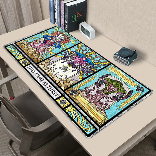 Eldrazi Emrakul Kozilek Stained Glass MTG Playmat Trading Card Game TCG 40X70CM