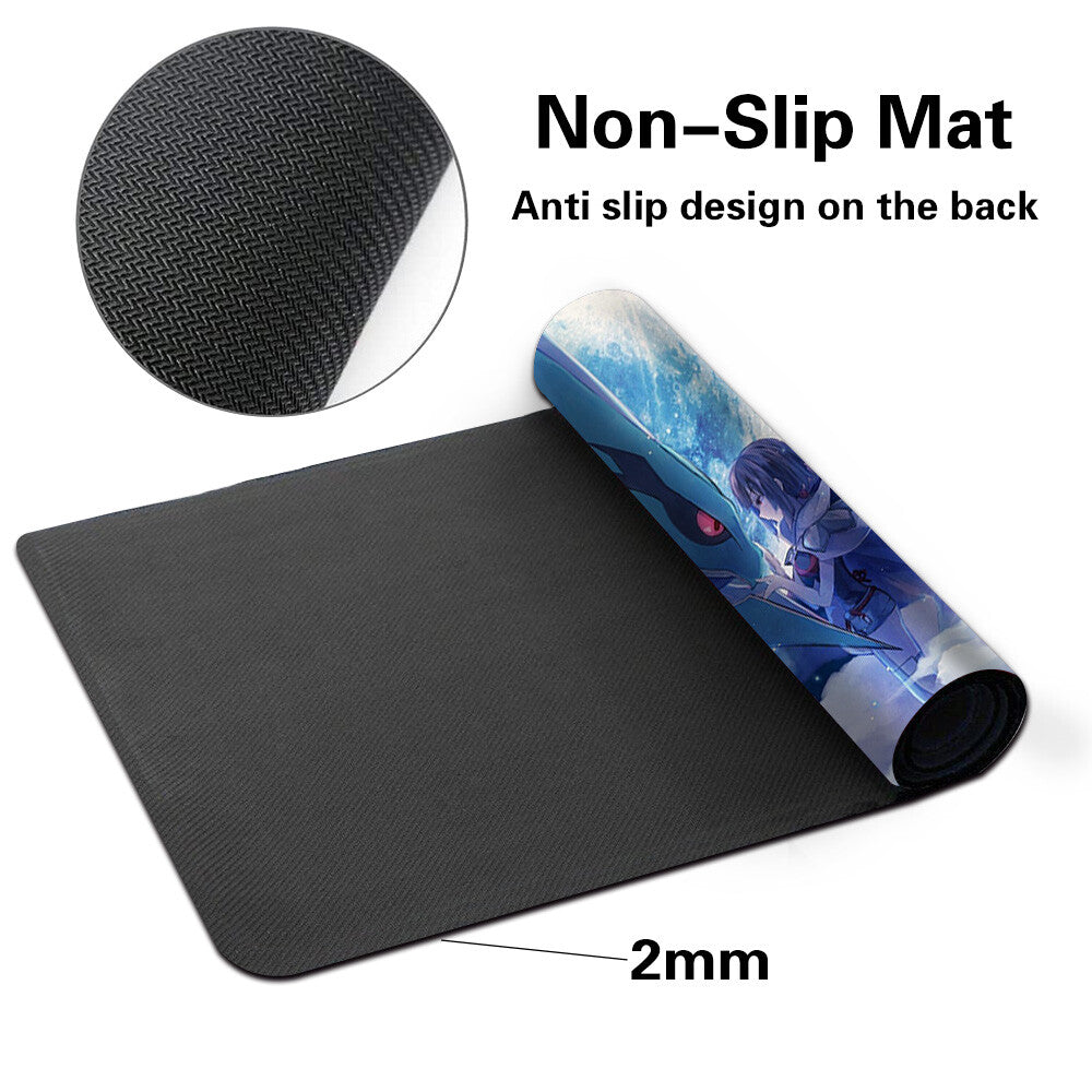 Pokemon67 - Board Game Pokemon Rayquaza Playmat Games Mousepad Play Mat of TCG