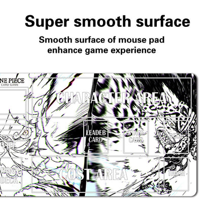 1359822 - Board Game One Piece Playmat with Zone Games Mousepad Play Mat of TCG