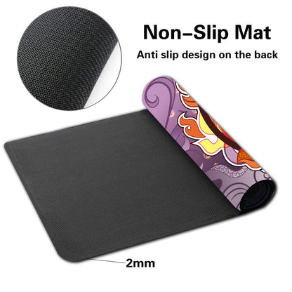 Flareon Board Game Pokemon Table Playmat TCG CCG Mat Gaming Pad Mousepad